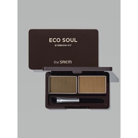 The Saem 더샘 에코 소울 아이브로우 키트 01 내추럴 브라운_US The Saem Eco Soul Eyebrow Kit 01 Natural Brown_US