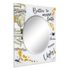 Empire Art Direct Ugly Never Rectangular Beveled Mirror on Free