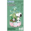 BlueBrixx Pro 108604 Snoopy Garden "Hydrangea in Pot" Made of