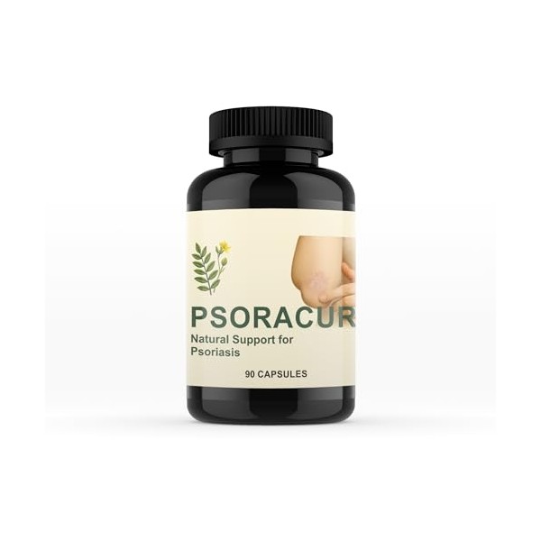PSORACUR | Herbal Psoriasis Relief Supplement | 90 Capsules |