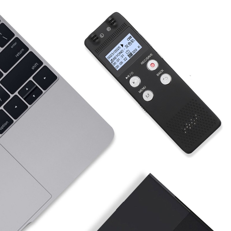 Digital Voice Recorder Multifunction Clear Sound One Click Recording MP3