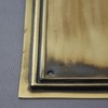 Lincoln Brass Finger Plate