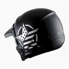 1Storm Motorcycle Full Face Helmet Open Face Helmet with Smoked