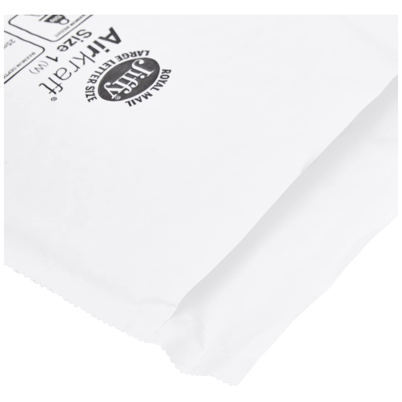 Jiffy Airkraft Postal Bags Bubble-lined Peel and Seal No.1 White