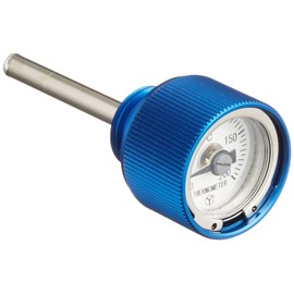 Daytona 93338 Motorcycle Oil Thermometer with Dip Stick (Blue)