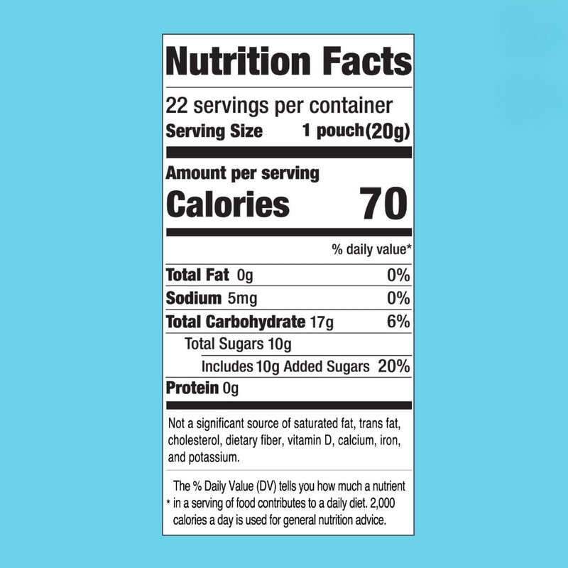 Fruit Blox Sours Blue Raspberry & Cherry Fruit Snacks, 2