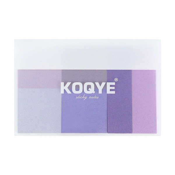 Koqye Paper Sticky Notes Set - Sticky Notes Index Paper