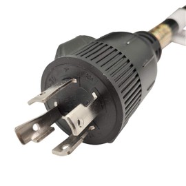 Parkworld 692293 Generator Transfer Switch Lighted Power Cord 4-Prong 30A NEMA L14-30 Extension Cord 50FT