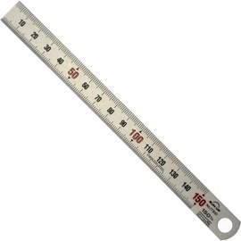SUN UP Stainless Steel Straight Scale Reversible 5.9 inches (150 mm)