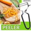 Urbanstrive Stainless Steel Y Shaped Vegetable Peelers For Kitchen, Heavy