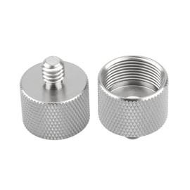NICEYRIG Thread Adapter for Microphone Stand, 1/4 Inch Male to 5/8-27 Inch Female