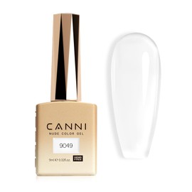 CANNI UV Gellack Natur Schwarz UV Nagellack Gel UV Transparent Töne Serie Farbe Gel Nagellack Soak Off UV LED gellack für UV Lampe 9049