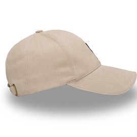 BUZZxSELECTION CAP002 One Point Golf Cap, Simple, Baseball Cap, Men's, Women's, 03. Black