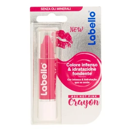 LABELLO Crayon Lip Balm Colour 02 Hot Pink Lipstick
