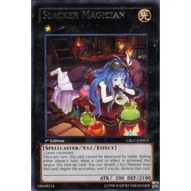 YU-GI-OH! - Slacker Magician (CBLZ-EN053) - Cosmo Blazer - Unlimited Edition - Rare