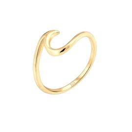 Elli Ring Ladies Wave Optics Trend in 925 Sterling Silver