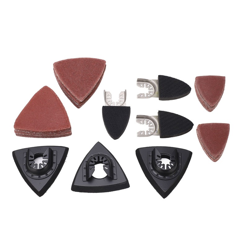 106Pcs Oscillating Tool Sanding Pads Kit for Metal 6Pcs Finger