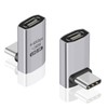 Duttek USB C 90 Degree Adapter 40Gbps, Right Angle PD