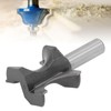 Bullnose Router Bit, 1/2in Shank 1 1/8in Bead Diameter Half
