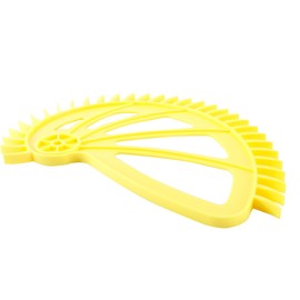 Orivin Der Mini-Igelzaun mit Federbrett, für Tischkreissägen und Frästische, Gelb