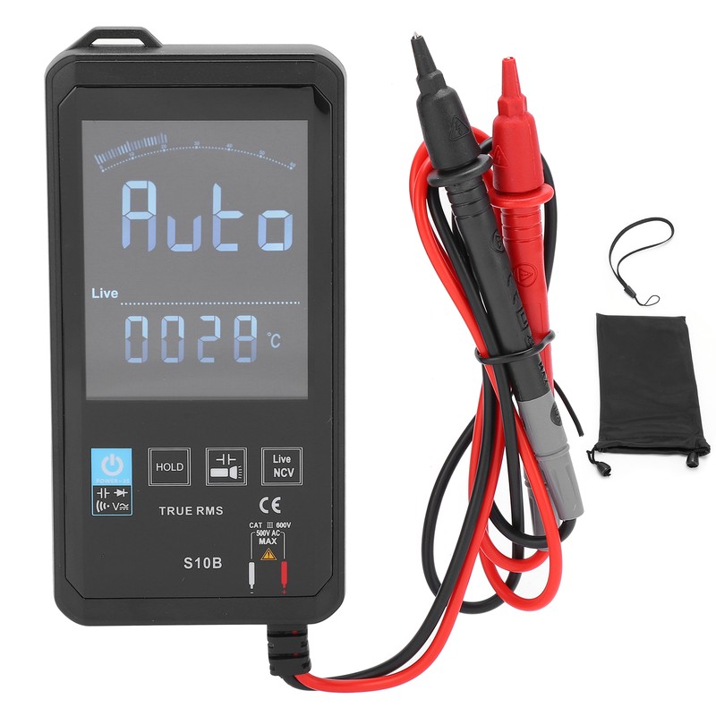 S10B DC 1000V AC750V ReverseDisplay Multimeter Smart Portable Digital HighAccuracy