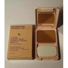 Fashion Fair TAN Oil-Free PERFECT FINISH, CREME TO POWDER MAKEUP #A493