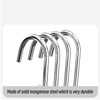 Hat Hanger,8 Pack Hat Storage for Baseball Caps,Scarf Hangers, Metal