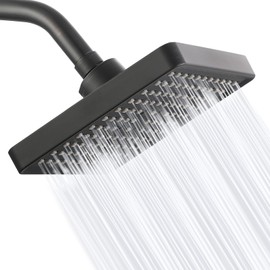 Eolax High Pressure Rain Shower Head, High Flow Pressure Boosting Adjustable Rainfall Showerhead, Awesome Shower Experience Even At Low Water Flow, Oil Rubbed Bronze