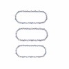 3pcs Chainsaw Chains for 8 inch Mini Chainsaw, Chainsaw Replacement