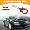 Partuto Front Bumper Tow Hook - for Subaru Impreza 12-14