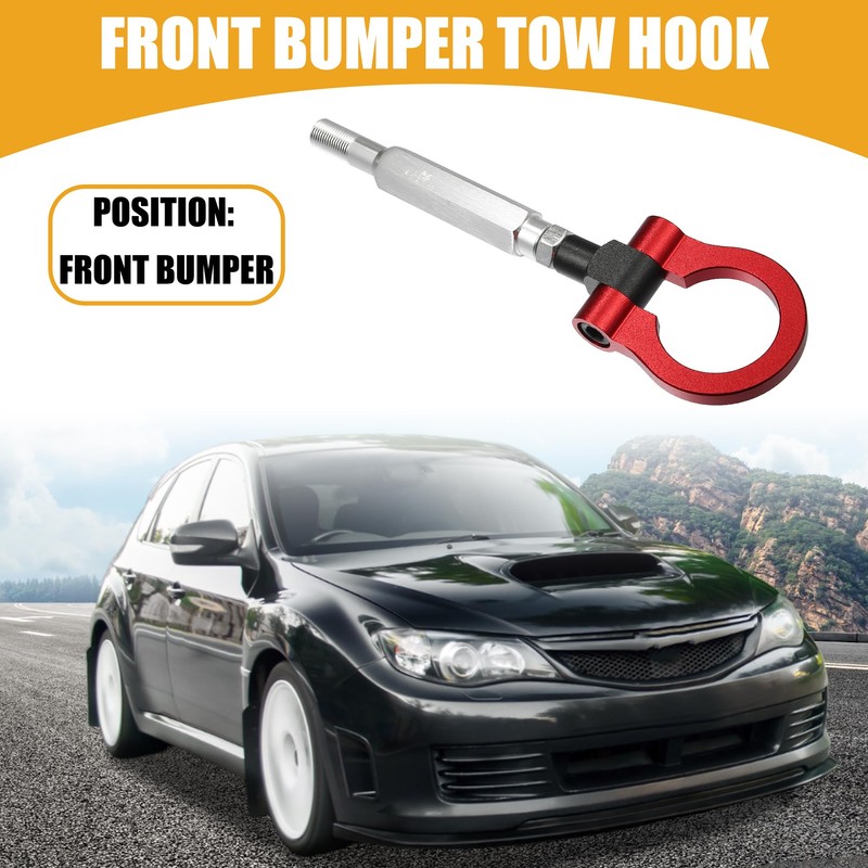 Partuto Front Bumper Tow Hook - for Subaru Impreza 12-14
