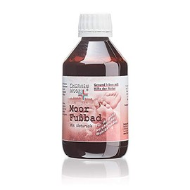 CristinenMoor Moor Foot Bath with Natural Sole - Concentrate with Healing Moor, Calamus, Camphor, Spruce - Bog Bath for Home, Bath Additive with Moor Extract - Health Bath - Recovery Bath - 250 ml