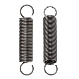 DTGN 2x20x110mm (WxODxL) Extension Spring for Home Repair Machinery Spring Steel Tension Compression Spring Gray
