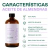 Aceite de Almendras Dulces Puro y Orgánico para Piel y