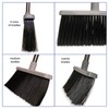 JFB Home Products BristleComb Outdoor Broom & Dustpan Set Upright,