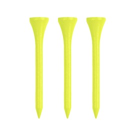 Wood Golf Tees, Neon Yellow, 2.75" (200 Tees)