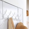 Dseap Over The Door Hook Hanger - 5 Tri Hooks,