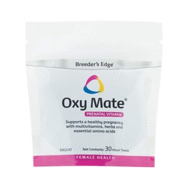 Revival Animal Health Breeder's Edge Oxy Mate - Prenatal Supplement for Dogs & Cats - 30ct Meat Treats