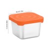 AUTUUCKEE 2 Pcs Snack Containers, Leakproof Small Food Containers with