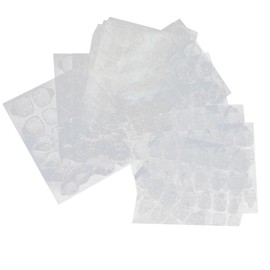 Baluue 20 Sheets Double-sided Nail Glue Sticker Nail Glue Sticker Nail Tips Nail Stickers