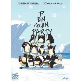 25th Century Games Penguin Pyramid Card Game Fun for Family Fast Paced Strategy Game for All Ages