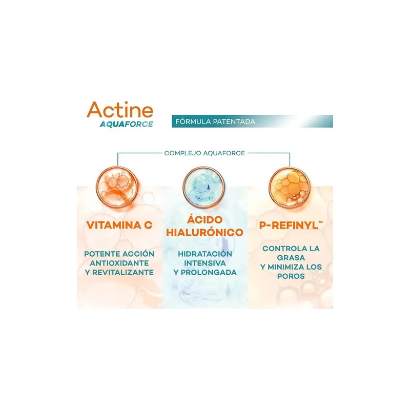 Gel Hidratante Darrow Actine Aquaforce para Piel Grasa y Mixta,