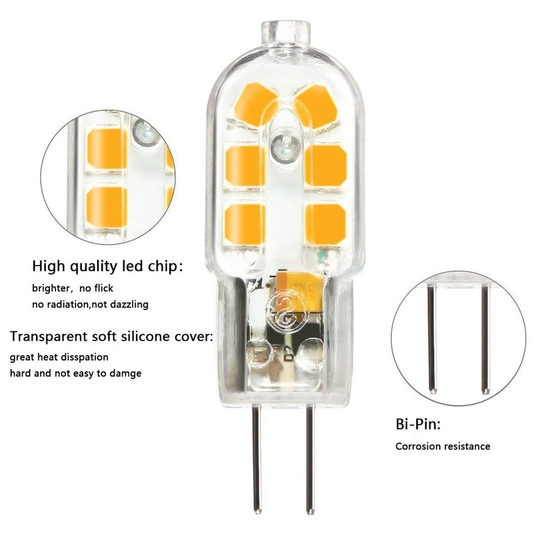 HUAMu G4 LED Light Warm White 3000K 200 Lumens 2W