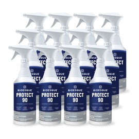 Bioesque Protect 90, Heavy Duty Bacteriostatic, Fungistatic, Algaestatic Formula, Effective Against Mold, Mildew, Algae, & Odor Causing Bacteria, 32 Fluid Ounce (Pack of 12)