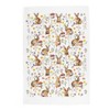 Purely Home Bunny Rabbits Tea Towel - Wild Meadow Animal