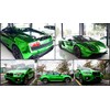 DIYAH Gloss Chrome Mirror Vinyl Car Wrap Sticker with Air