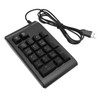 USB Wired Numeric Keypad 19 Keys Number Pad Waterproof RGB