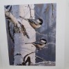 Bruce Miller Chickadees at Dawn Unframed Chickadee Print S/N 222/1160