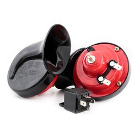 12V Pair 120dB Double Tone Horn for Motorcycle Truck Car