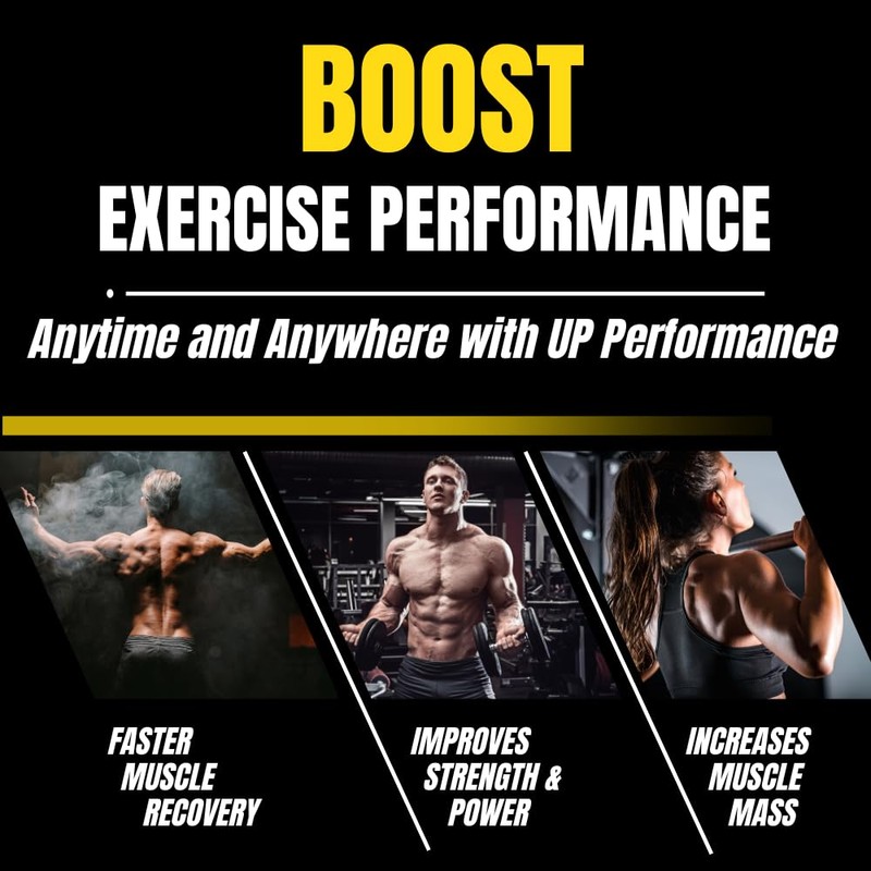 MYOTEC UP Mid Stimulant Pre Workout Powder, Energy Focus Pumps,